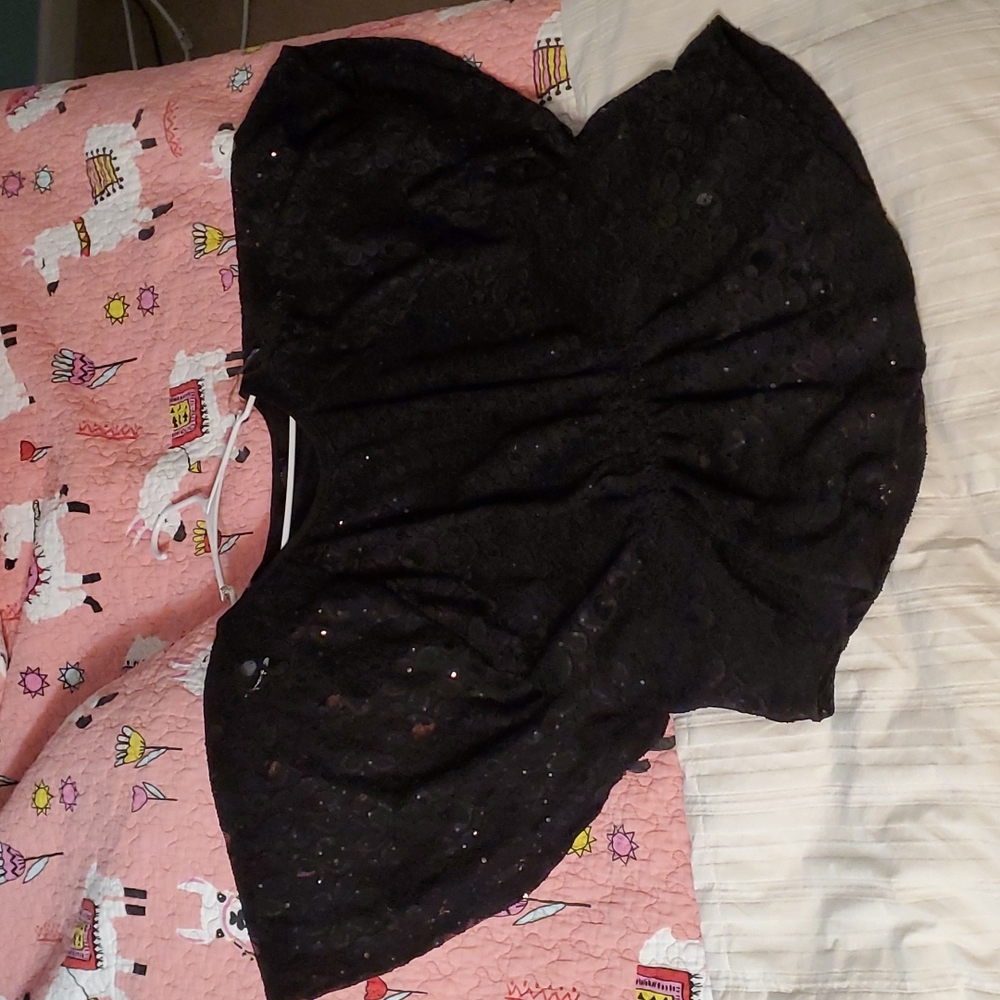 Sparkly dressy top
